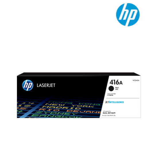 HP 416A Black Toner Cartridge (W2040A, 2,400 Pages, For M454, MFP M479) HP 416A Black Toner Cartridge (W2040A, 2,400 Pages, For M454, MFP M479)