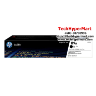 HP 119A Black Toner Cartridge (W2090A, 1000 Pages Yield, For M401/P1102)