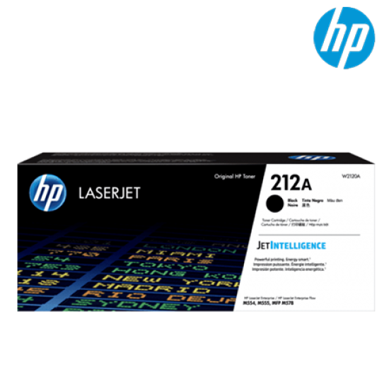 HP 212A Black Original LaserJet Toner Cartridge (W2120X, 5500 Pages Yield, For LaserJet)