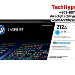 HP 212A Cyan Original LaserJet Toner Cartridge (W2121A, 4500 Pages Yield, For LaserJet)