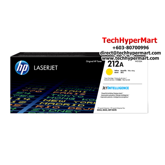 HP 212A Cyan Original LaserJet Toner Cartridge (W2121A, 4500 Pages Yield, For LaserJet) HP 212A Cyan Original LaserJet Toner Cartridge (W2121A, 4500 Pages Yield, For LaserJet)