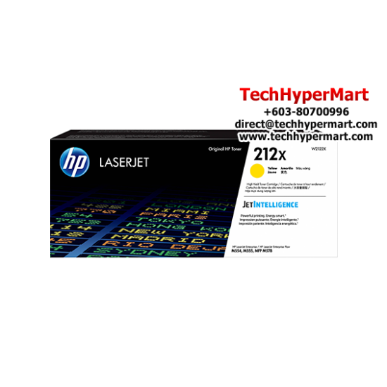 HP 212X High Yield Cyan Original LaserJet Toner Cartridge (W2121X, 10000 Pages Yield, For LaserJet)