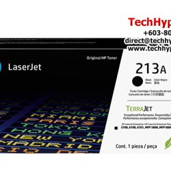 HP 213A Black Original Cartridge (W2130A, 3500 Pages Yield, For 5700)