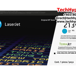 HP 213Y Extra High Yield Colour Original LaserJet Toner Cartridge (W2131Y, 12000 Pages Yield, For W2131Y)