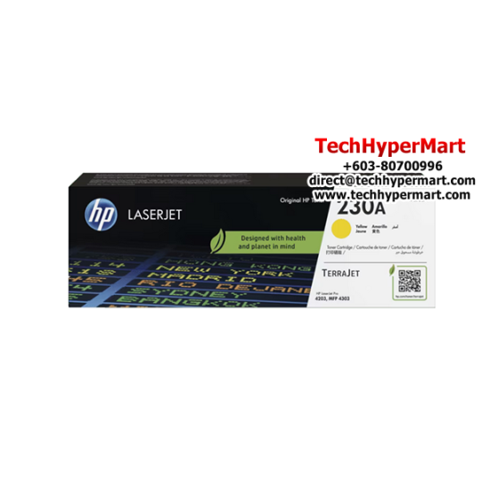 HP 230A Colour Original LaserJet Toner Cartridge (W2301A, 1800 Pages Yield, For LaserJet Pro 4201-4203dne/dwe)