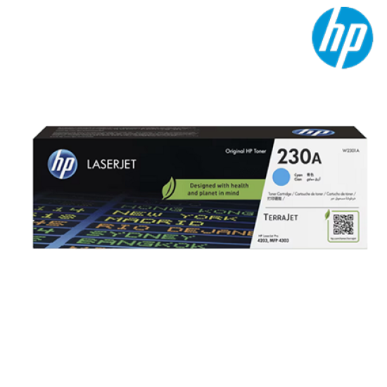 HP 230A Colour Original LaserJet Toner Cartridge (W2301A, 1800 Pages Yield, For LaserJet Pro 4201-4203dne/dwe)