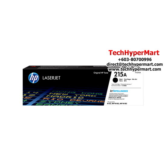 HP 215A  LaserJet Toner Cartridge (W2310A, 1050 Pages, For M182, M183) 