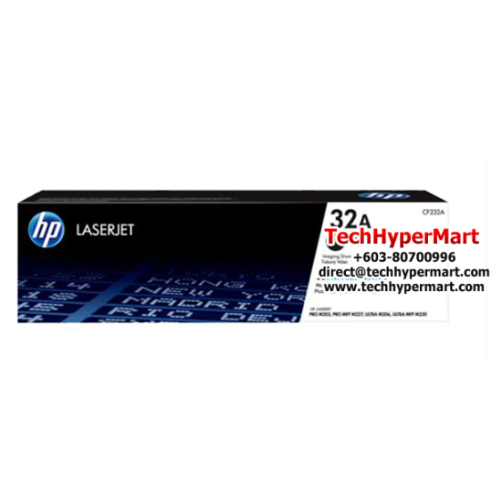 HP 32A Original LaserJet Imaging Drum (CF232A) (For LaserJet Pro M203d/Pro M203dn Printer, 23000 Pages Yield)