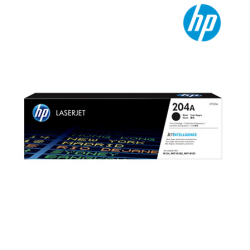 HP 204A Black Original LaserJet Toner Cartridge (CF510A) (For Color LaserJet Pro M154a, MFP M180n, 1100 Pages Yield)