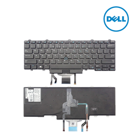 Keyboard Compatible For Dell Latitude E5450  E5470  E5480  E7450  E7470  E7480