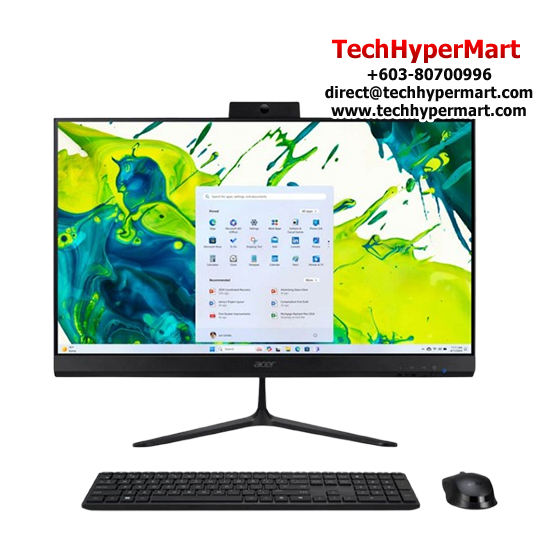 Acer Aspire C24B-GARL-225W11 23.8" AIO Desktop PC (Ultra 5 225U, 16GB, 1TB, Intel, W11H, Off Home 2024 + Off 365 Basic, AI)