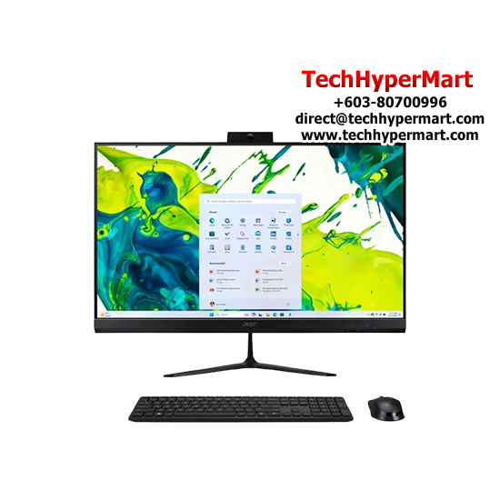Acer Aspire C27B-GARL-255W11 27" AIO Desktop PC (Ultra 7 255U, 32GB, 1TB, Intel, W11H, Off Home 2024 + Off 365 Basic, AI)