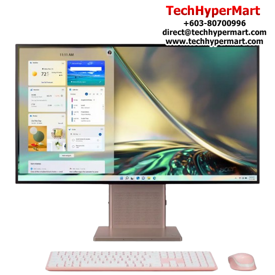 Acer Aspire S27-1755-1240W11P 27" AIO Desktop PC (i5-1240P, 16GB, 512GB, Intel, W11H, Off H&S)