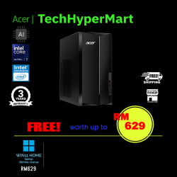 Acer Aspire TC-1860-265W11 Desktop PC (Ultra 7 265, 8GB, 512GB, Intel, W11H, AI)