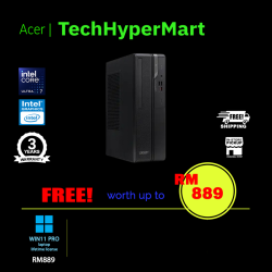 Acer Veriton X2735G-CU726516PS Compact Tower Desktop PC (Ultra 7 265, 16GB, 1TB, Intel, W11P)