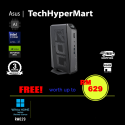 Asus RNUC15JNK9X289A3 Mini Desktop PC (Ultra 9 275HX, DDR5 RAM, NVMe PCIe SSD, NV RTX5080, W11H, AI)