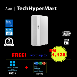 Asus V501SV-03100U002WS SFF Desktop PC (Core 3 100U, 8GB, 256GB, Intel, W11H, Off Home 2024 + Off 365 Basic)