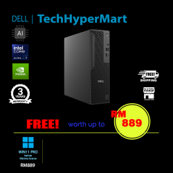 Dell Pro Max FCS1250-U7265-16-1TB-A1000-W11P Slim Desktop PC (Ultra 7 265, 16GB, 1TB, NV A1000, W11P, AI)