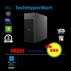 Dell Pro Max FCT2250-U7265-16-1TB-A1000-W11P Tower T2 Desktop PC (Ultra 7 265, 16GB, 1TB, NV A1000, W11P, AI)