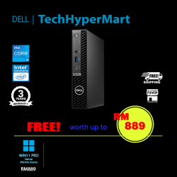Dell OptiPlex 7020MC-i51450-16G-1TB-W11 Desktop PC (i5-14500T, 16GB, 1TB, Intel, W11P)