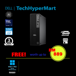 Dell Pro QCS1250-U7265-16-1TB-W11P Slim Desktop PC (Ultra 7 265, 16GB, 1TB, Integrated, W11P, AI)