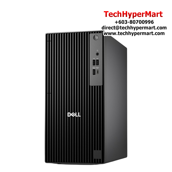 Dell Pro QCT1250-U5225-16-512-W11P Tower Desktop PC (Ultra 5 225, 16GB, 512GB, Integrated, W11P, AI)