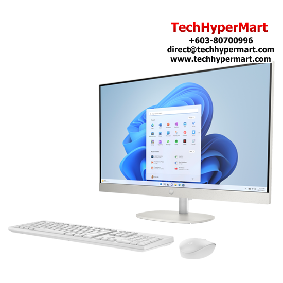 HP 24-cr0147d 23.8" AIO Desktop PC (Ryzen 5 7520U, 16GB, 512GB, Integrated, W11H, Off Home 2024 + Off 365 Basic) HP 24-cr0147d 23.8" AIO Desktop PC (Ryzen 5 7520U, 16GB, 512GB, Integrated, W11H, Off Home 2024 + Off 365 Basic)