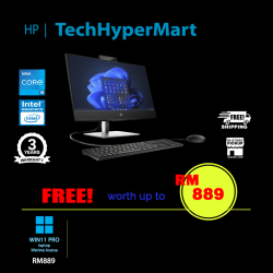 HP ProOne 440 G9 A3TB6PT 23.8" AIO Desktop PC (i5-14500, 16GB, 512GB, Intel, W11P)