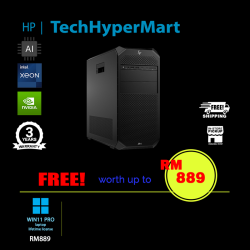 HP Z4 G5 C5AZ8PT Tower Desktop PC (W3-2435, 16GB, 1TB, NV RTX 2000, W11P, AI)