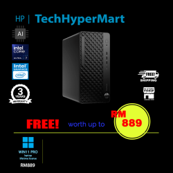 HP ProDesk 4 G1i C86PDPT Tower Desktop PC (Ultra 7 265, 16GB, 512GB, Intel, W11P, AI)