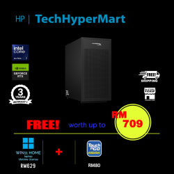 HP HyperX Omen 35L GT18-0005d Desktop PC (Ultra 7 270K Plus, 16GB, 1TB, NV RTX5060Ti, W11H)