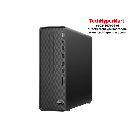 HP Slim S01-aF2014d Desktop PC (J4025, 8GB, 512GB, Integrated, W11H)