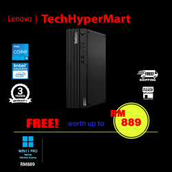Lenovo ThinkCentre M70s Gen 5 12U8002JME SFF Desktop PC (i5-14400, 16GB, 1TB, Intel, W11P)
