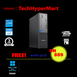 Lenovo ThinkCentre neo 50s Gen 5 12XD002MME SFF Desktop PC (i5-14400, 16GB, 512GB, Intel, W11P)