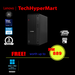 Lenovo ThinkCentre M70t Gen 6 12YM001HME Tower Desktop PC (Ultra 7 265, 16GB, 512GB, Intel, W11P, AI)