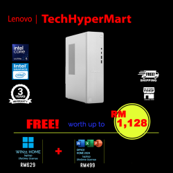 Lenovo IdeaCentre 08IAS10 91CF0045MI Desktop PC (Ultra 5 225, 16GB, 512GB, Intel, W11H, Off Home 2024 + Off 365 Basic)