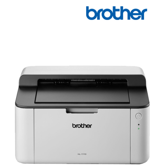 Brother Mono Laser HL-1110 Printer (Print, Up to 20/21ppm, 600 x 600dpi resolution, Manual Duplex) Brother Mono Laser HL-1110 Printer (Print, Up to 20/21ppm, 600 x 600dpi resolution, Manual Duplex)