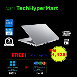 Acer Aspire 3 A315-59-7105 15.6" Laptop/ Notebook (i7-1255U, 16GB, 512GB, Intel, W11H, Off H&S)