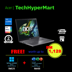 Acer Aspire 5 A514-56M-70EB 14" Laptop/ Notebook (i7-1355U, 16GB, 512GB, Intel Iris Xe, W11H, Off H&S)