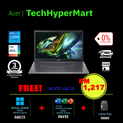 Acer Aspire 5 A515-58M-508K-1-W11-EPP 15.6" Laptop/ Notebook (i5-1335U, 16GB, 1TB, Intel Iris Xe, W11H, Off H&S)