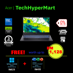 Acer Aspire 7 A715-59G-501E-1-W11-EPP 15.6" Laptop/ Notebook (Core 5 210H, 16GB, 1TB, NV RTX3050, W11H, Off H&S + Off 365 Basic, 144Hz)