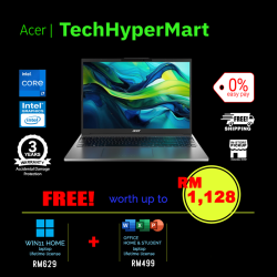 Acer Aspire Go AG15-51P-73Q3-1-W11-EPP 15.3" Laptop/ Notebook (i7-1355U, 16GB, 1tB, Intel, W11H, Off H&S + Off 365 Basic)