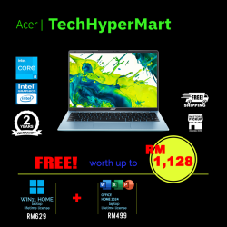 Acer Aspire Lite 14 AL14-32P-39NW 14" Laptop/ Notebook (Core 3 N355, 8GB, 512GB, Intel, W11H, Off Home 2024 + Off 365 Basic)