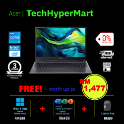 Acer Aspire Lite 15 AL15-51M-57MW-24-1-W11P-EPP 15.6" Laptop/ Notebook (i5-1155G7, 24GB, 1TB, Intel, W11P, Off H&S)