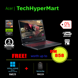 Acer Nitro 5 AN515-47-R02X-1-W11-EPP 15.6" Laptop/ Notebook (Ryzen 5 7535HS, 8GB, 1TB, NV RTX3050, W11H, 165Hz)