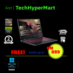 Acer Nitro 5 AN515-47-R02X-W11P 15.6" Laptop/ Notebook (Ryzen 5 7535HS, 8GB, 512GB, NV RTX3050, W11P, 165Hz)