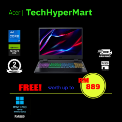 Acer Nitro 5 AN515-58-777X-W11P 15.6" Laptop/ Notebook (i7-12650H, 16GB, 512GB, NV RTX4050, W11P, 165Hz)