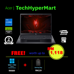 Acer Nitro V 15 ANV15-51-73Z1-24-W11P 15.6" Laptop/ Notebook (i7-13620H, 24GB, 1TB, NV RTX4060, W11P, 165Hz)