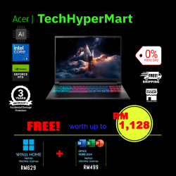 Acer Nitro V16S ANV16S-71-58B0-1-W11-EPP 16" Laptop/ Notebook (Core 5 210H, 16GB, 1TB, NV RTX5060, W11H, Off Home 2024 + Off 365 Basic, 180Hz, AI Chip)