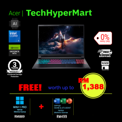 Acer Nitro V16S ANV16S-71-58B0-1-W11P-EPP 16" Laptop/ Notebook (Core 5 210H, 16GB, 1TB, NV RTX5060, W11P, Off Home 2024 + Off 365 Basic, 180Hz, AI Chip)